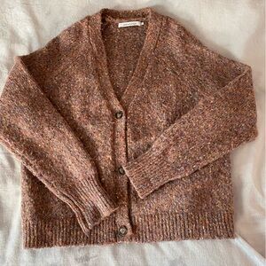 Stitches & Stripes wool blend mixed colors cardigan